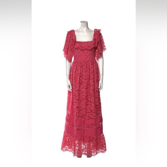 TWINSET Pink Lace Dress size XS - Picture 1 of 5